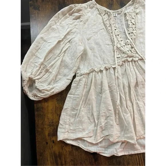 Tie Neck Detail Top - Picture 9 of 13